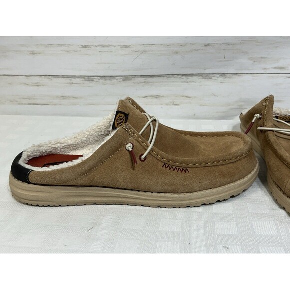 NEAR NU! Hey Dude Wally Warmth Men\'s Size 13 Slip-On Shoes 41869-205 Brown Shoes main image 15